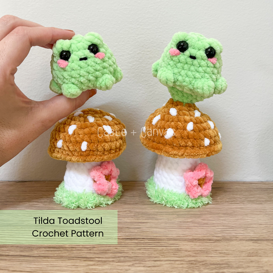 Tilda Toadstool Crochet Pattern