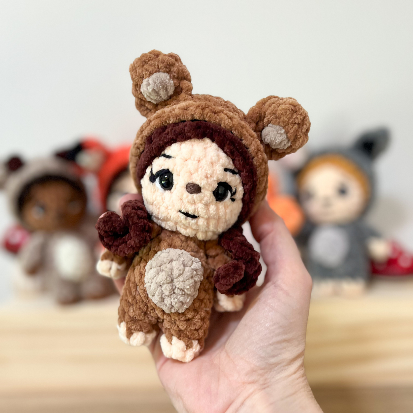 Crochet Digital Pattern - The Critter Crew of Whimsy Woods