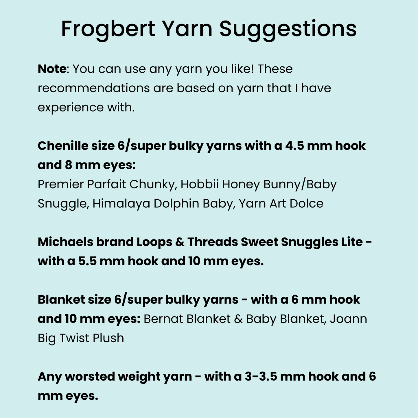 Fergie & Frogbert, Ragdoll Crochet Patterns