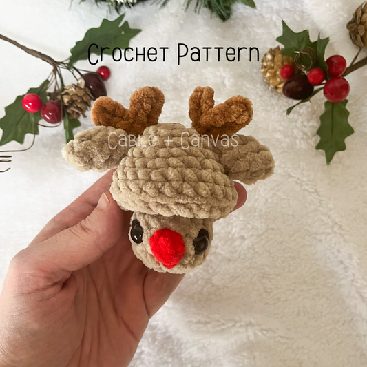 Reindeer Pop Crochet Pattern